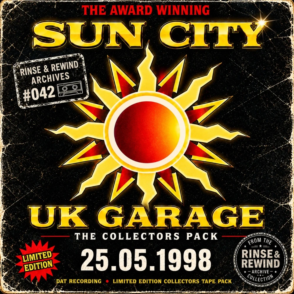 R&R Archives #042 · Bruce Dyer · MCs: DT · Sun City - Haute Coulter · 25th May 1998 · UK Garage