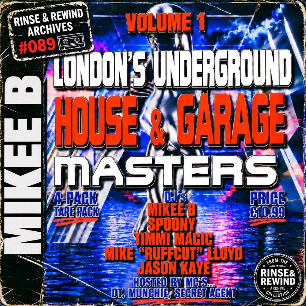 R&R Archives #089 · Mikee B (Dreem Teem) · MCs: Munchie & DT · Hysteria 16 - The Capital Shakedown · 16 August 1997 · House & Garage / UK Garage
