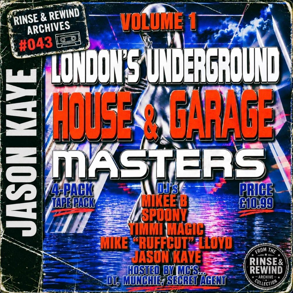 R&R Archives #043 · Jason Kaye · Hysteria 16 - The Capital Shakedown · 16th August 1997 · UK Garage / House & Garage