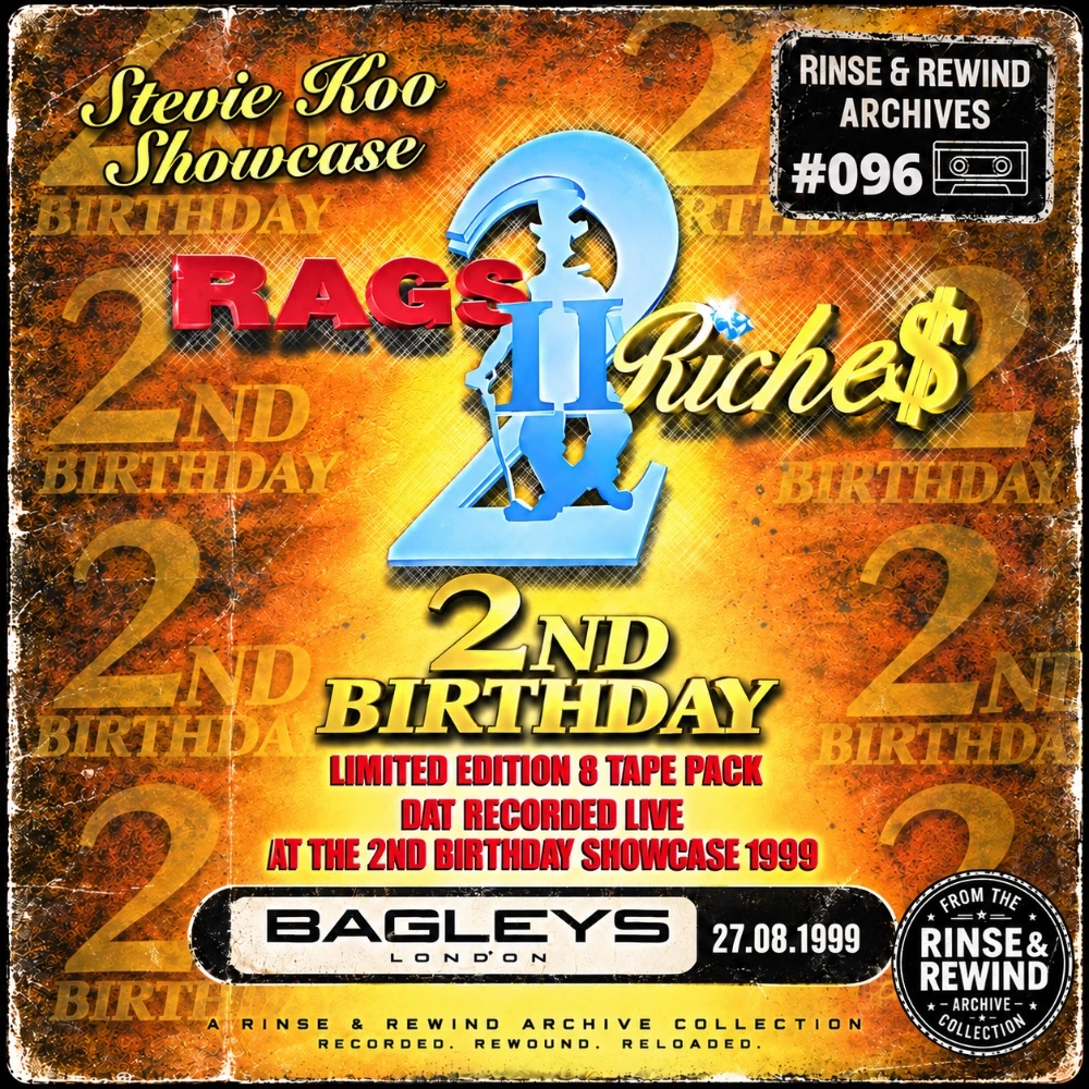 R&R Archives #096 · Maddness KMA · MCs: Secret Agent · Rags 2 Riches - 2nd Birthday · 27th August 1999 · UK Garage