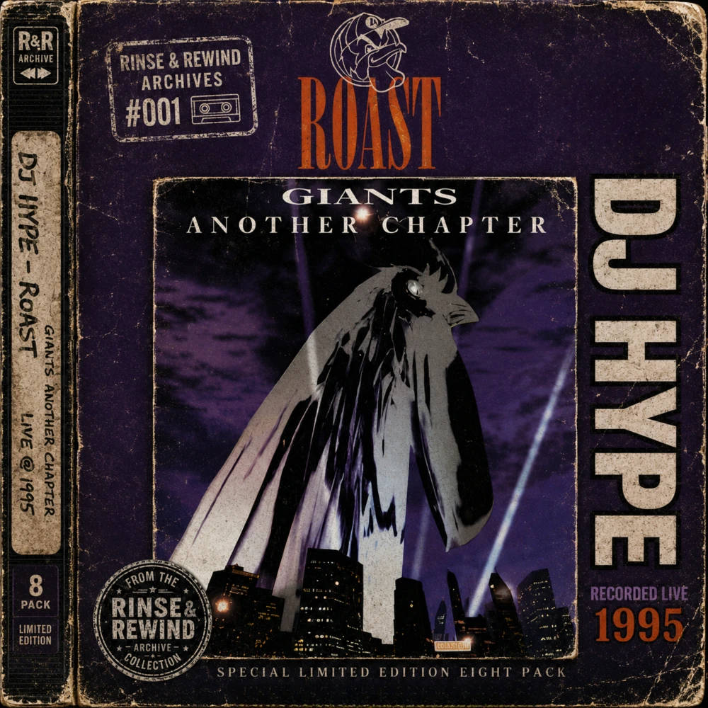 R&R Archives #001 · DJ Hype · MCs: Moose & Navigator · Roast - Land Of Giants Pt.2 · 10 June 1995 · Jungle